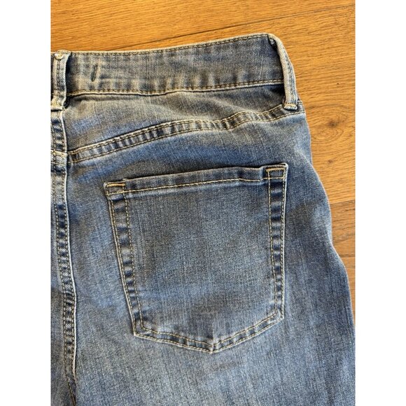 NWT Rebecca Minkoff High Waist Wide Leg Jeans Indigo Size 6P - Picture 7 of 13